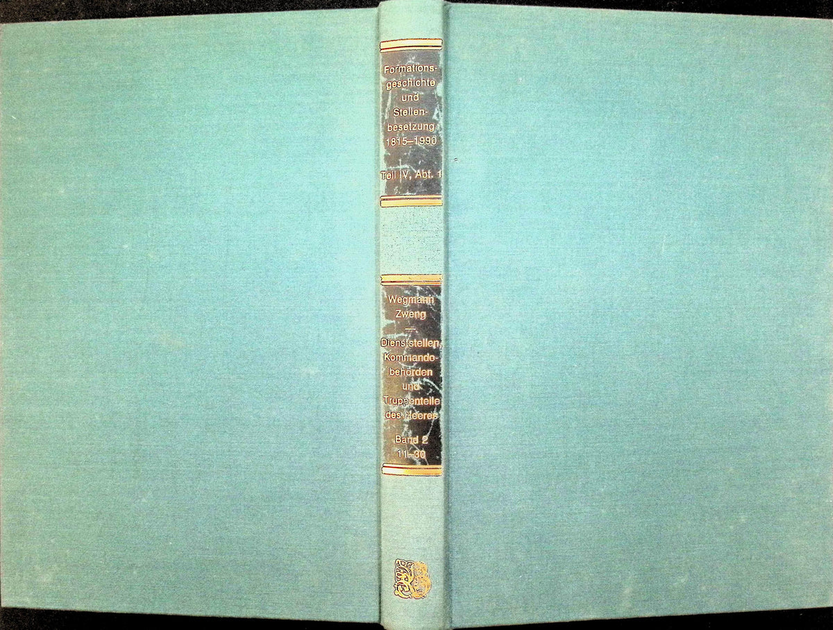 Formationsgeschichte und Stellemvestzung der deutschen Streitkrafte 1815-1990: 2000 HB