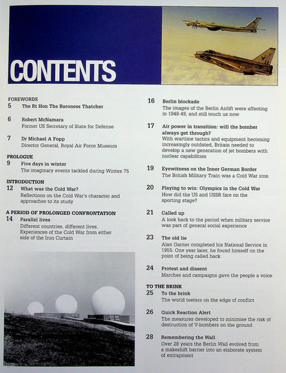 Forty-Year Winter, RAF Museum's Cold War Exhibition Guide