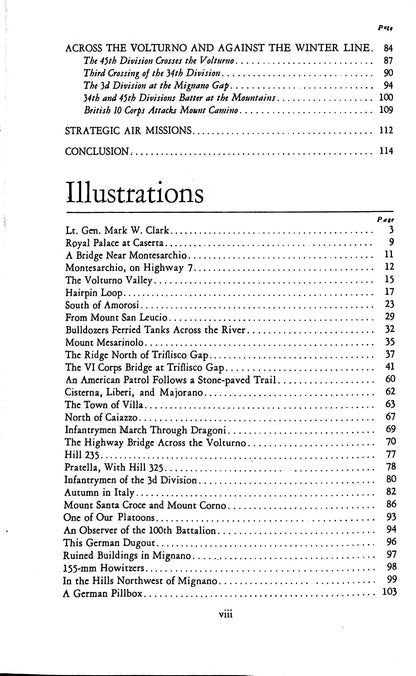 From the Volturno to the WInter Line: US Army in Action, NEW 1989 Softcover