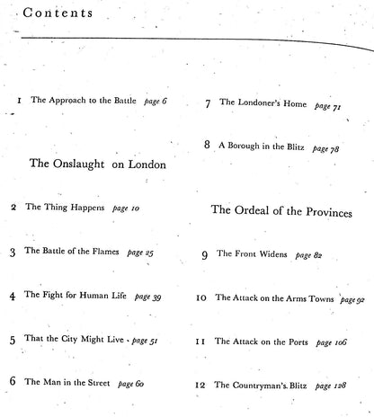 Front Line 1940-1941, The Official Story of the Civil Defence: 1942 Excellent 1st Edition