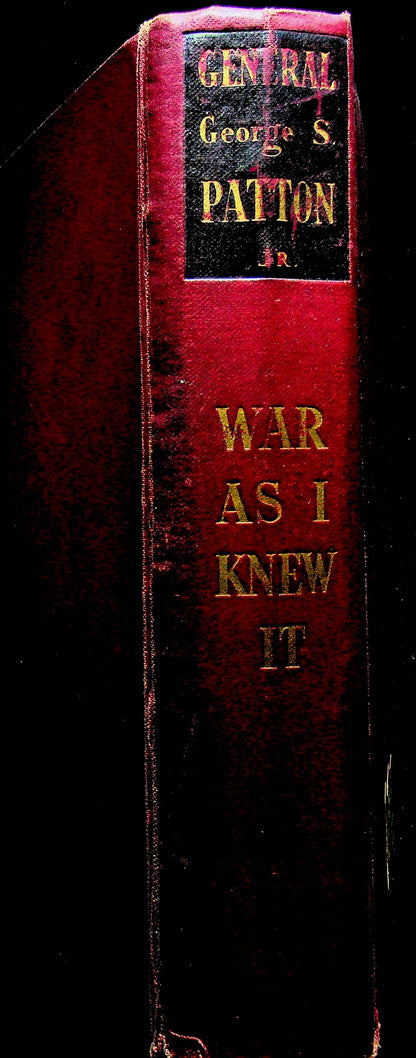 Gen.George S.Patton: War As I Knew It: 1st Edition Hardback on War Economy Paper