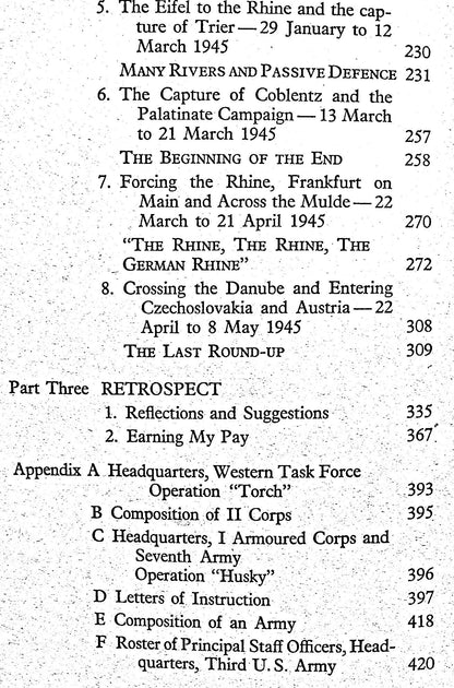 Gen.George S.Patton: War As I Knew It: 1st Edition Hardback on War Economy Paper