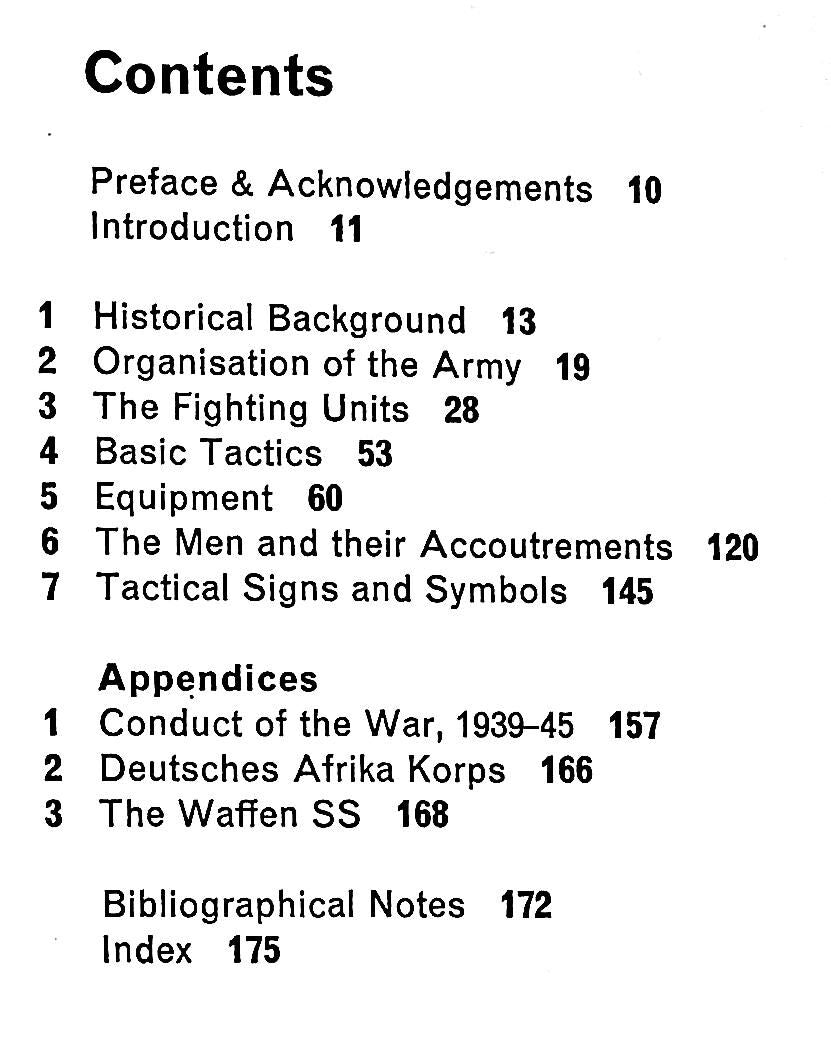 German Army Handbook 1939-1945: W Davies 1973 hardback