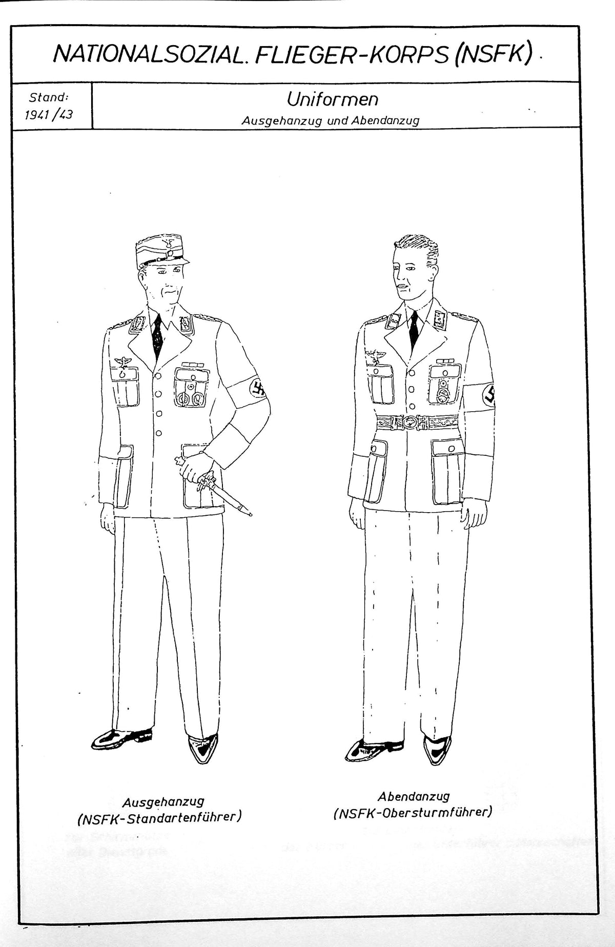 German Nazi Luftwaffe uniform insignia