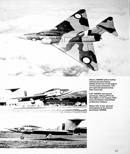 Gloster Javelin; Postwar Military aircraft 1 by Maurice Allward:  NEW 1983 First Ed. HB