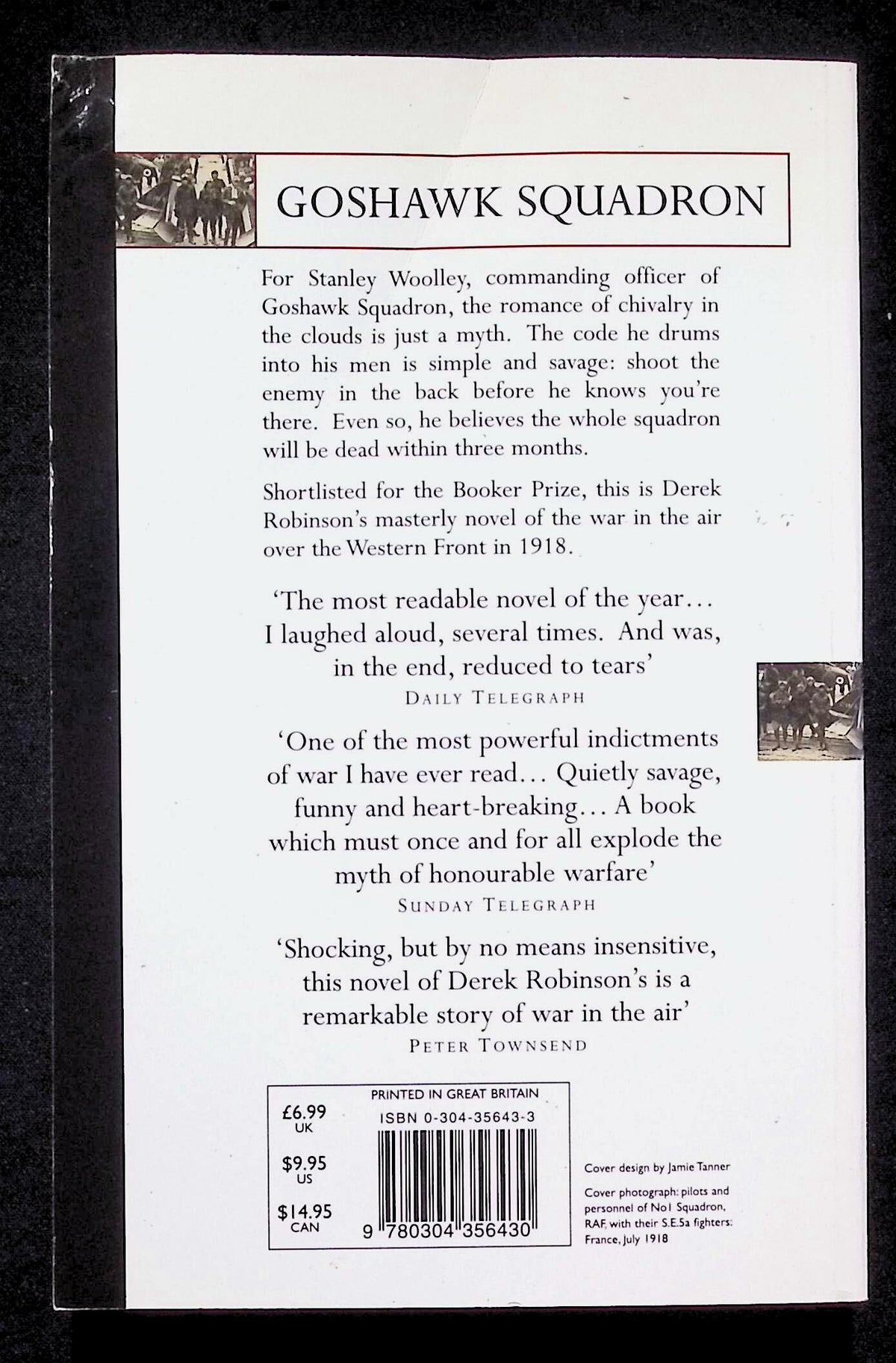 Goshawk Squadron by Derek Robinson: 2003 Paperback