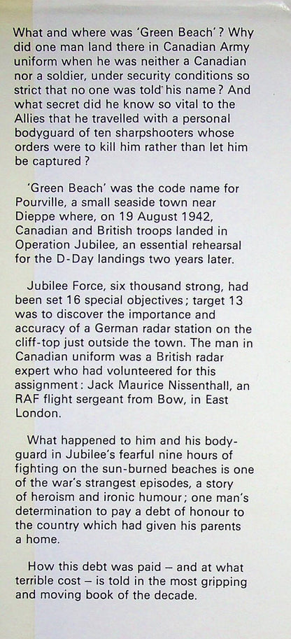 Green Beach: James Leasor 1st edition hardback