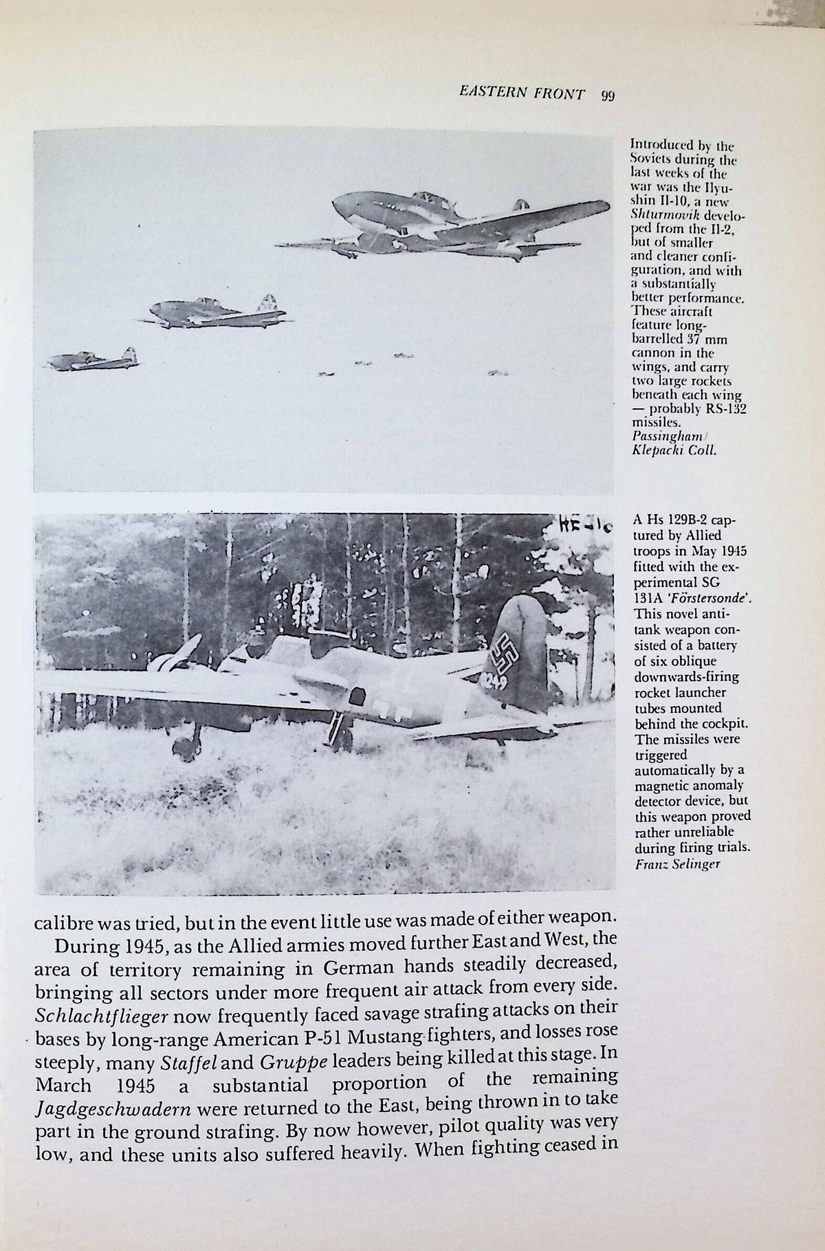 Ground Attack Aircraft of World war II: Christoper Shores 1977 1st edition hardback