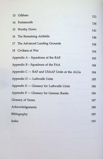 Hampshire Airfields in The Second World War: Robin Brooks