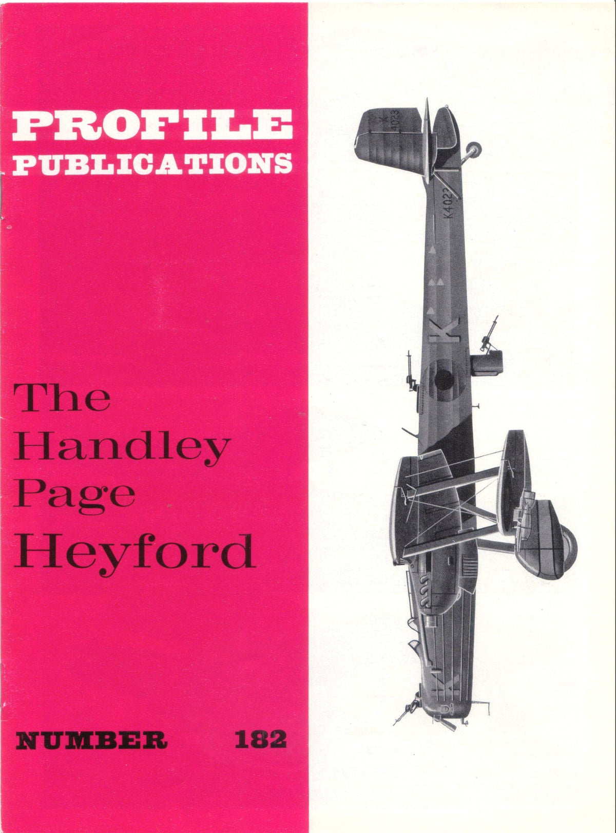 HANDLEY PAGE HEYFORD: PROFILE #182/ 16 PAGES + MULTI-PAGE INFORMATION PACK/ DOWNLOAD