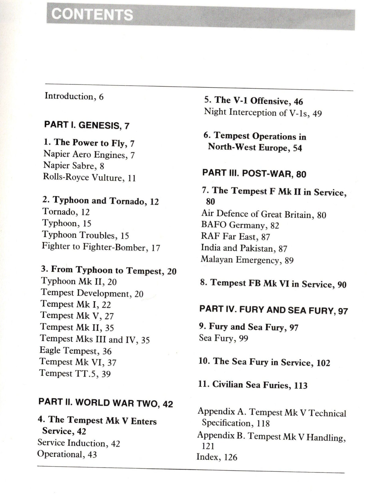 Hawker Tempest & Sea Fury by R.Jackson: 1989 1st Ed.HB; Typhoon-Derived Aircraft Analysed