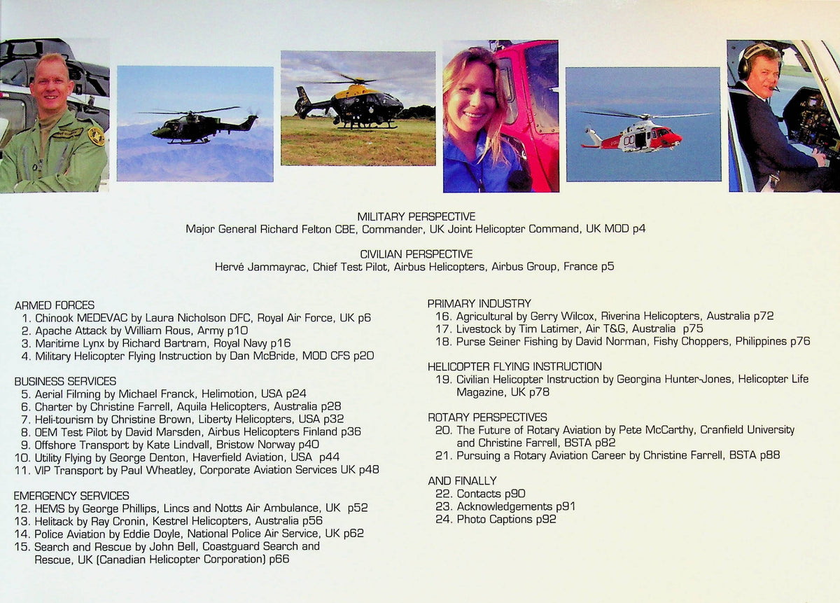 Helicopter Operations Edited by Christine Farrell - Pilots Perspectives: NEW 2018 Hardback