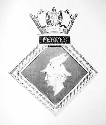 HMS Hermes 1959-1984 by Tony Dyson 1984 1st edition large format softcover