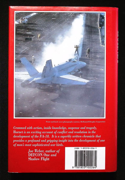 Hornet The Inside Story of The F/A-18 by Orr Kelly: NEW 1990 First Edition Hardback