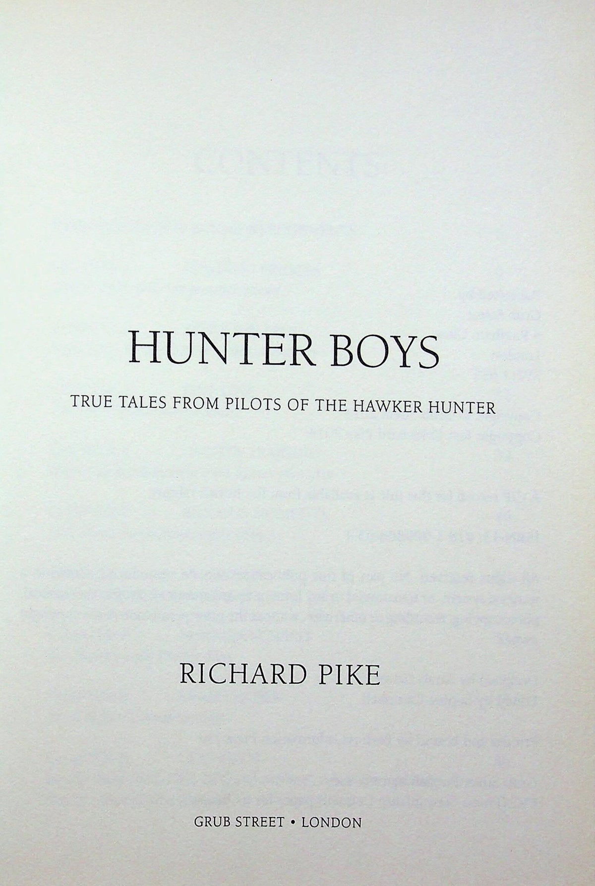 Hunter Boys: Richard Pike 2014 1st edition hardback
