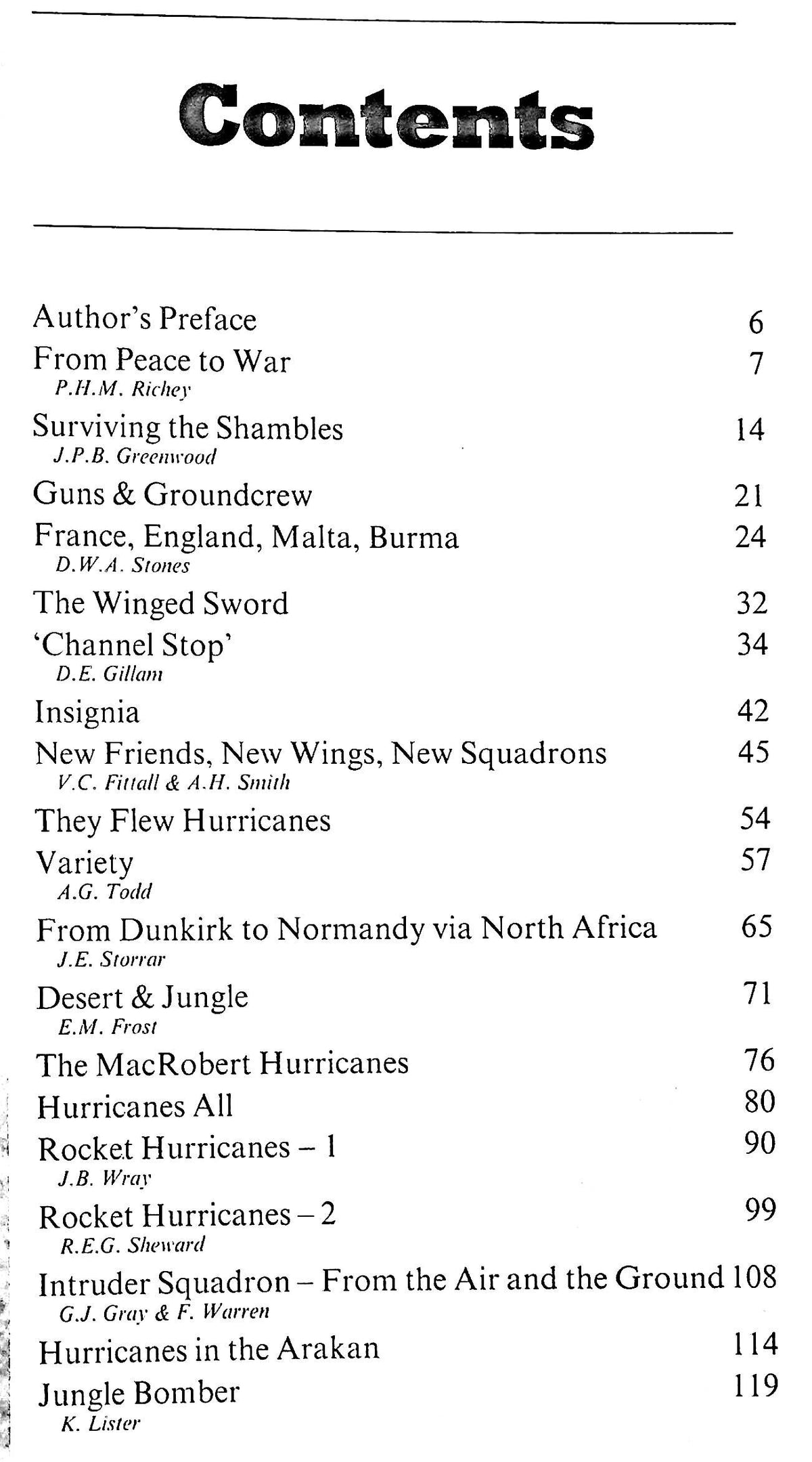 Hurricane at War: 2 by Norman Franks: NEW 1986 1st Edition Hardback