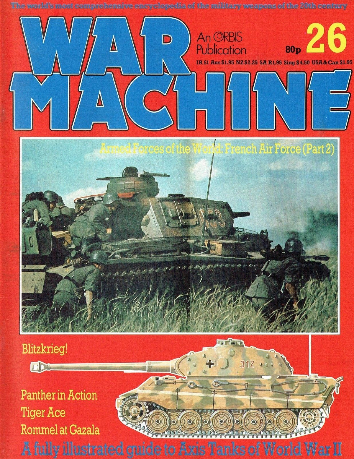ILLUSTRATED WW2 AXIS TANKS: PANTHER/ ROMMEL AT GAZALA/ WAR MACHINE #026 DOWNLOAD