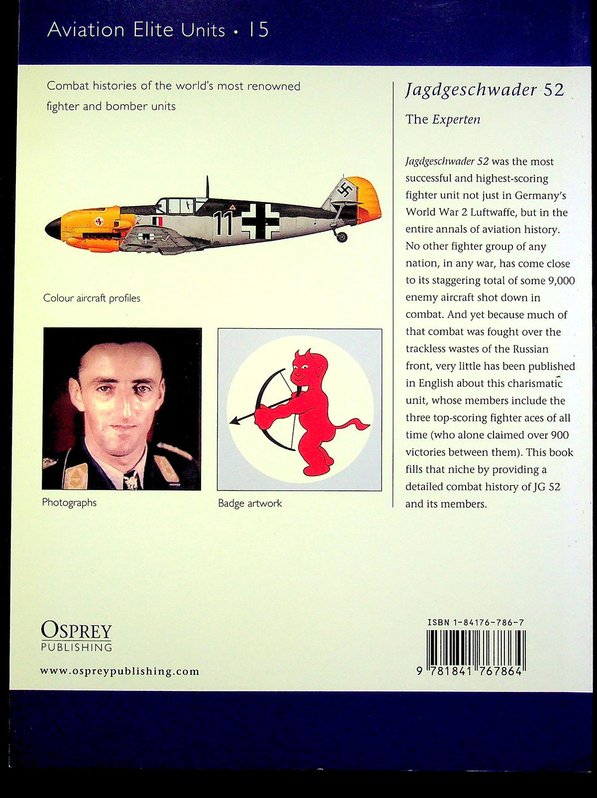 Jagdgeschwader 52, The Experten by John Weal: NEW 2004 Osprey AEU #15