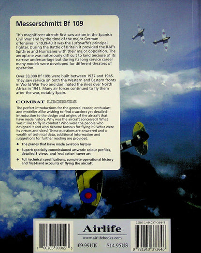 Messerschmitt Bf 109, Combat Legend by Jerry Scutts: NEW 2002 Softcover Trade Paperback