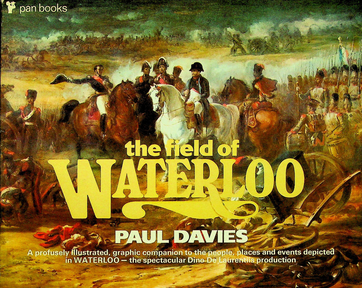 The Field of Waterloo by Paul Davies: 1970 New 1st Ed.Softcover Companion Volume to the Film