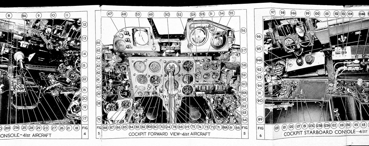 Pilot's Notes Supermarine Scimitar F.1: Original 1958 1st Edition AP 4646A, Fully Amended with 3 Sets of Illustrations