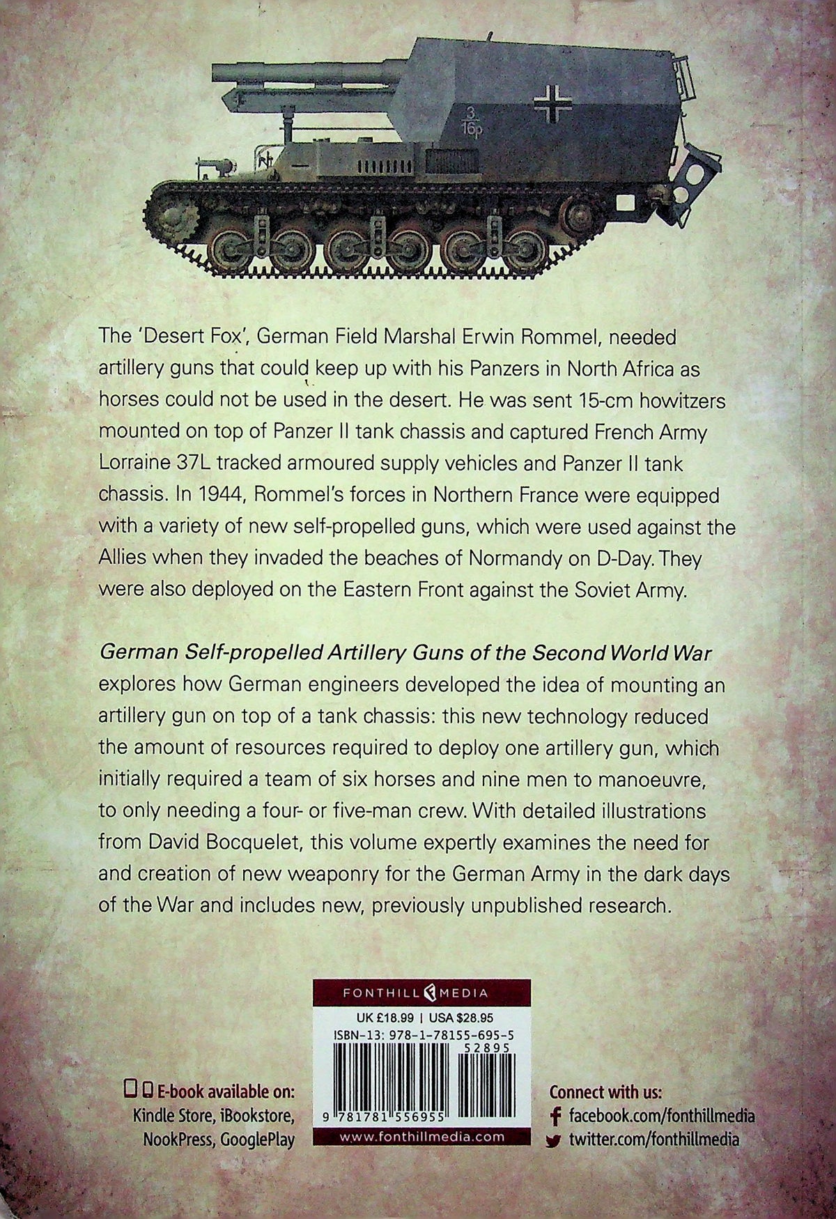 German Self-propelled Artillery Guns of the Second World War by Craig Moore: New 2019 1st Edition Trade Paperback