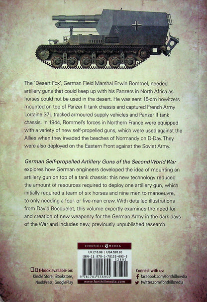 German Self-propelled Artillery Guns of the Second World War by Craig Moore: New 2019 1st Edition Trade Paperback