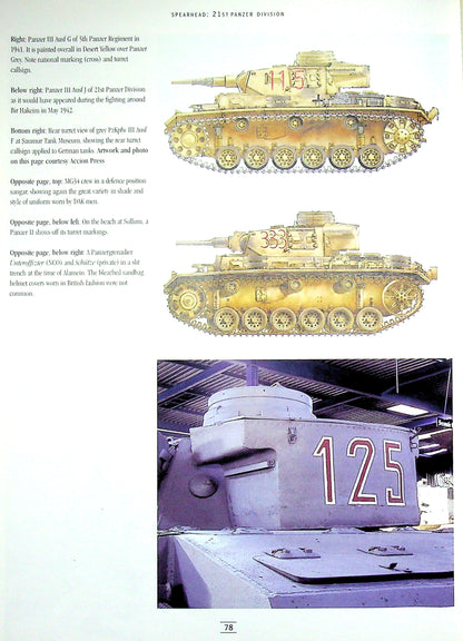 21st Panzer Division, Rommel's Afrika Korps Spearhead by Chris Ellis: NEW 2001 1st Ed. Softback