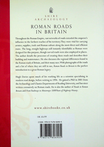 Roman Roads in Britain by Hugh Davies: NEW 2008 Softcover Paperback