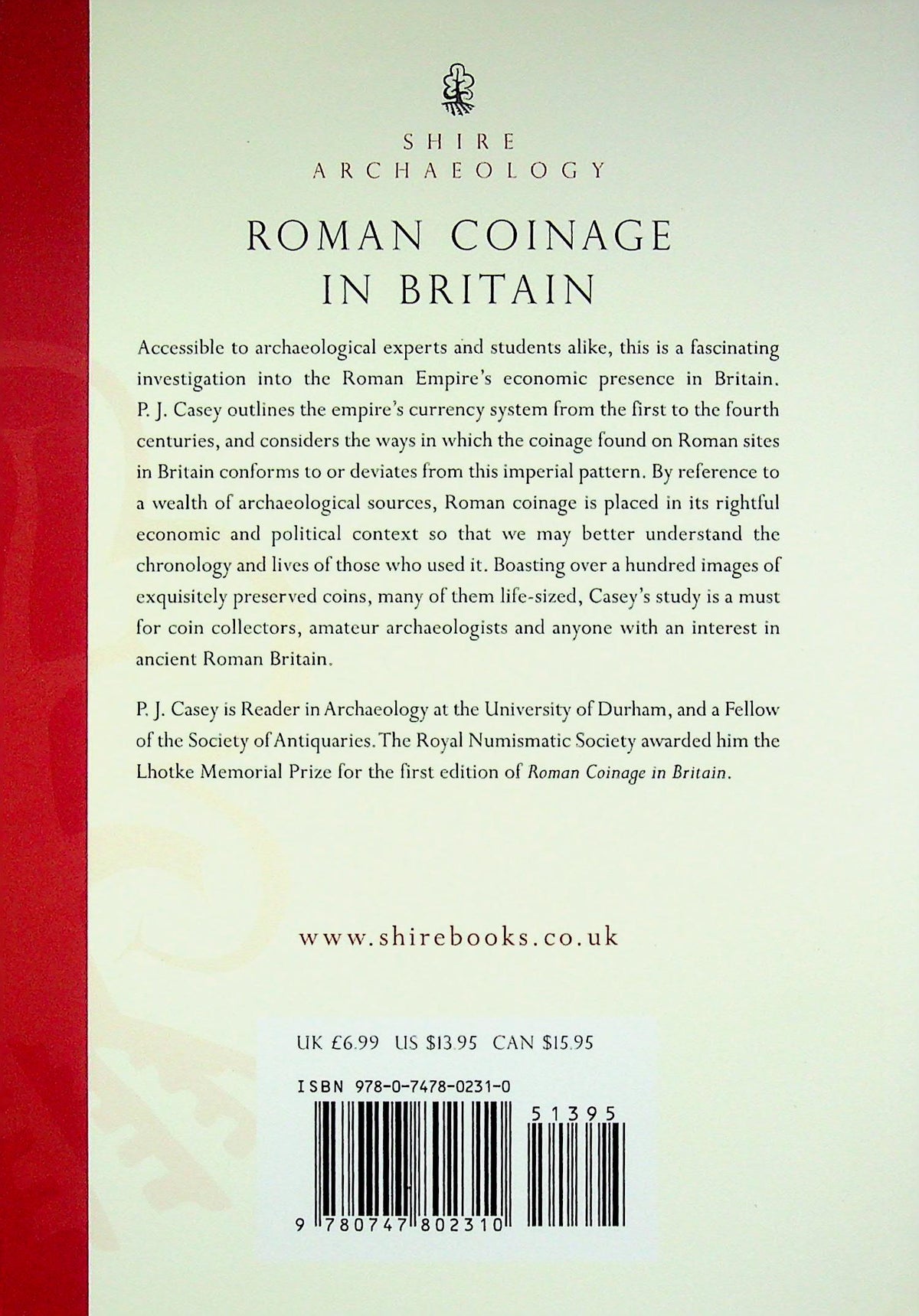 Roman Coinage in Britain by PJ Casey: NEW 2009 Softcover Paperback