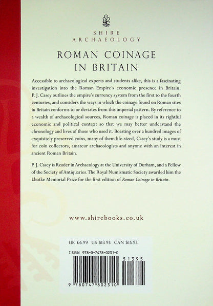 Roman Coinage in Britain by PJ Casey: NEW 2009 Softcover Paperback