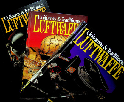 Uniforms & Traditions of the Luftwaffe All Three Volumes by John R Angolia & Adolf Schlicht: NEW 1st Edition Hardback