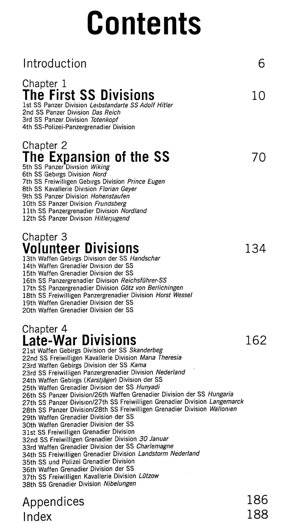 Waffen-SS Divisions 1939-45, Vehicle Identification Guide by Chris Bishop: NEW 2007 1st Edition Hardback