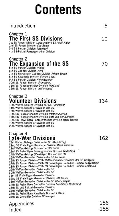 Waffen-SS Divisions 1939-45, Vehicle Identification Guide by Chris Bishop: NEW 2007 1st Edition Hardback