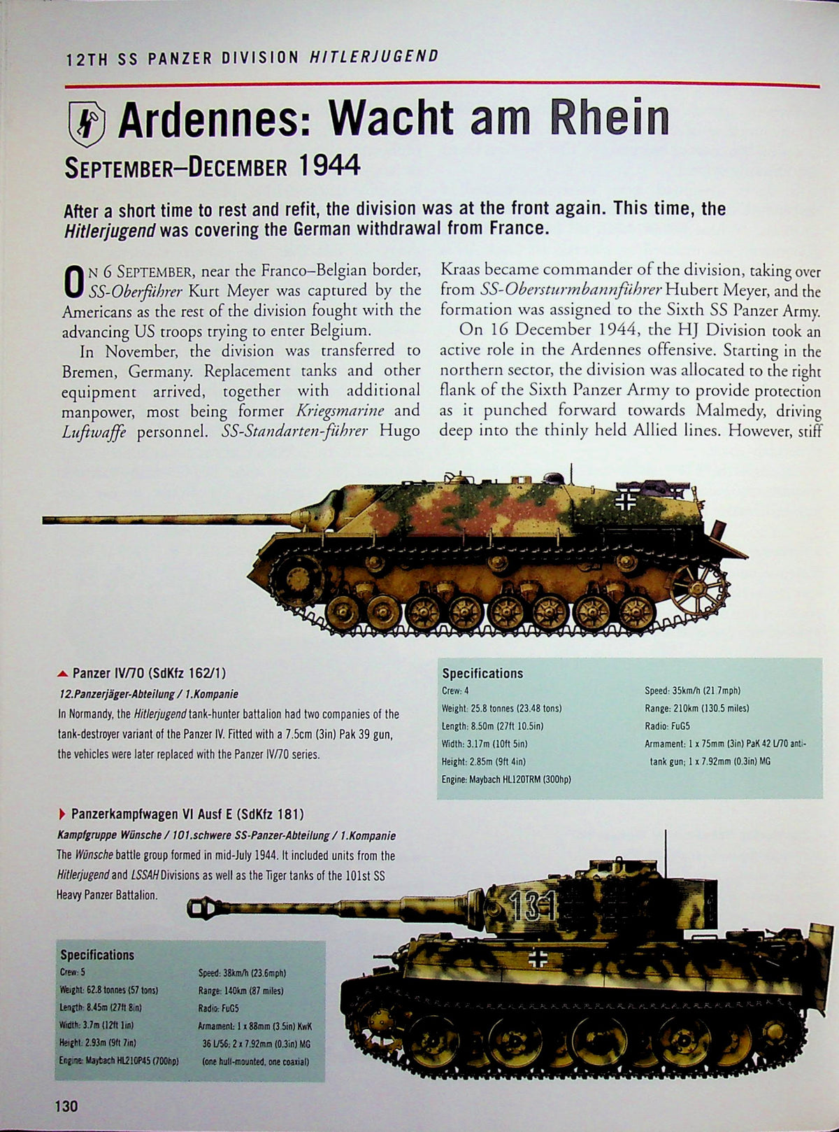 Waffen-SS Divisions 1939-45, Vehicle Identification Guide by Chris Bishop: NEW 2007 1st Edition Hardback