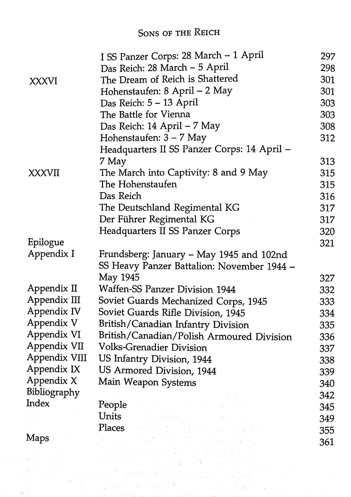 Sons of the Reich, II SS Panzer Corps in the Ardennes and Eastern Front by Maj-Gen Michael Reynolds: NEW 2002 1st Edition Hardback