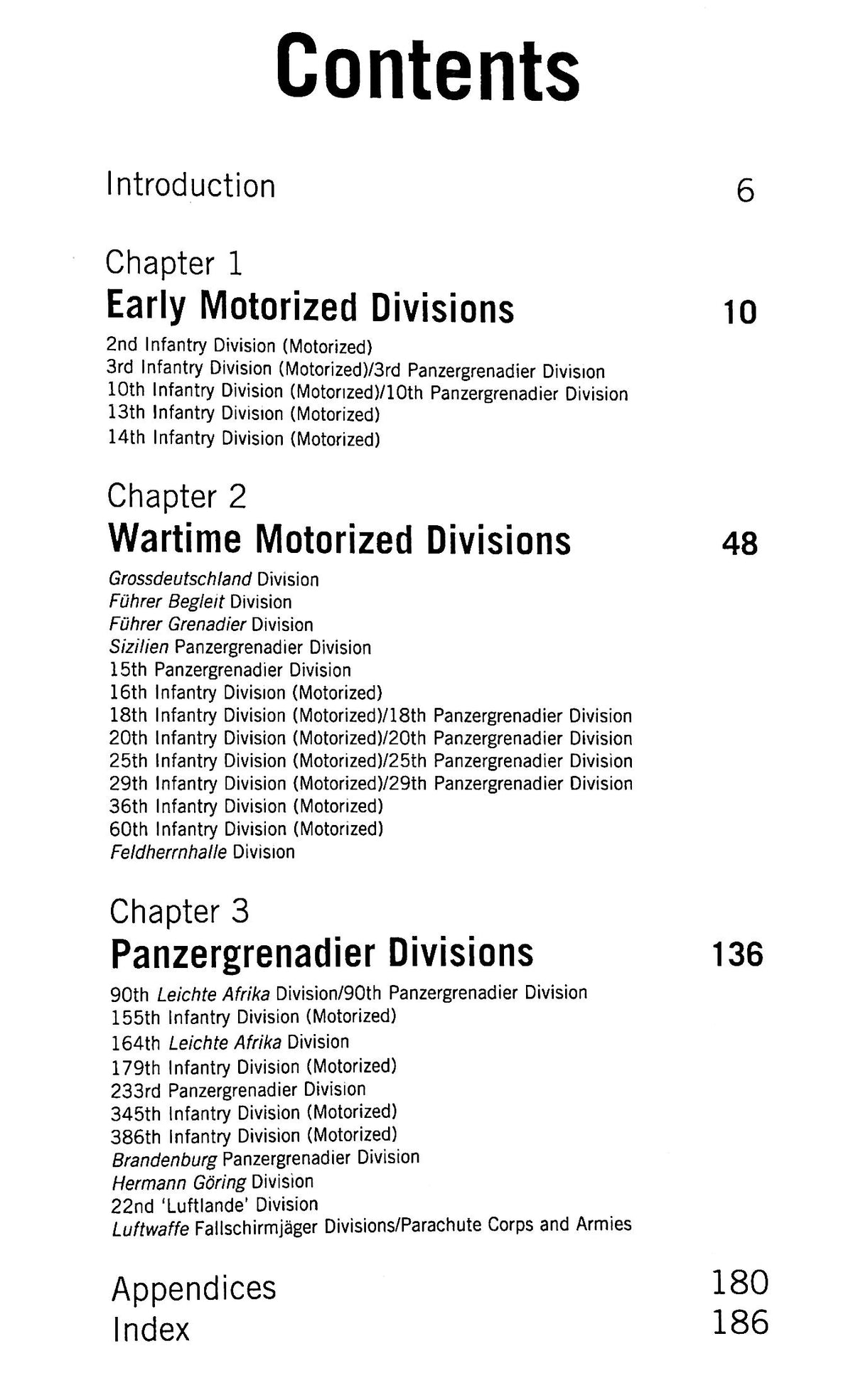 Panzergrenadier Divisions 1939-45, Vehicle Identification Guide by Chris Bishop: NEW 2007 1st Edition Hardback