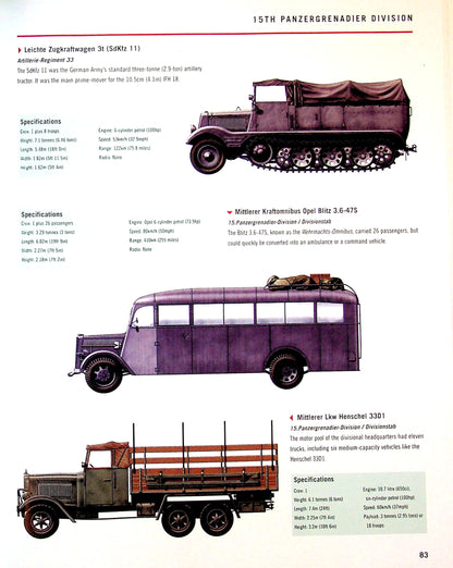 Panzergrenadier Divisions 1939-45, Vehicle Identification Guide by Chris Bishop: NEW 2007 1st Edition Hardback