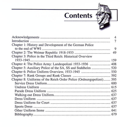 Uniforms, Organization & History of the German Police Vols 1 & 2: NEW 2004 & 2009 1st Edition Hardbacks