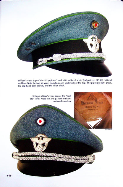Uniforms, Organization & History of the German Police Vols 1 & 2: NEW 2004 & 2009 1st Edition Hardbacks