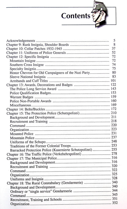 Uniforms, Organization & History of the German Police Vols 1 & 2: NEW 2004 & 2009 1st Edition Hardbacks