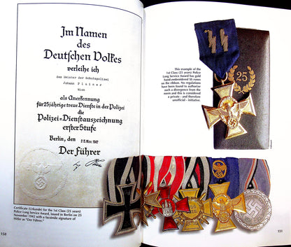 Uniforms, Organization & History of the German Police Vols 1 & 2: NEW 2004 & 2009 1st Edition Hardbacks