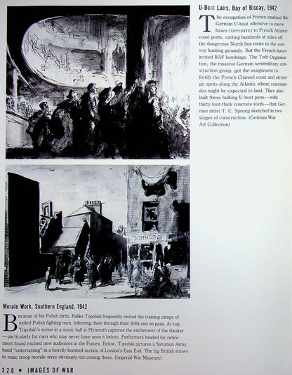 Images of War, The Artist's Vision of World War II ed.McCormick & Perry: New 1990 1st Ed.