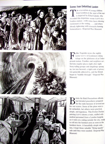 Images of War, The Artist's Vision of World War II ed.McCormick & Perry: New 1990 1st Ed.
