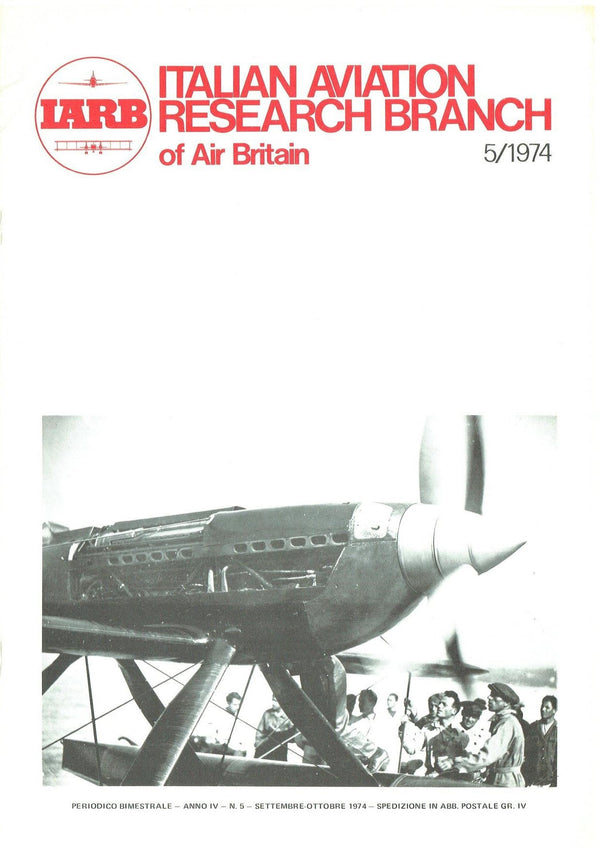 ITALIAN AVIATION RESEARCH BRANCH 05/1974: MACCHI MC-72/NATIONAL TECHNOLOGY SCIENCE MUSEUM
