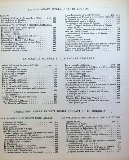 Italian Virtus (Italian Courage), Almanacco R.Esercito 1939.XVII: 1940 Hardback