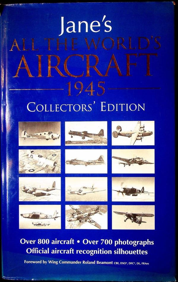 JANE'S All The World's Aircraft 1945: Collector's Ed by L Bridgman: Reprint 1994 Hardback