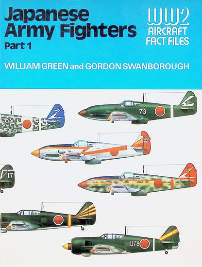 Japanese Army Fighters Part 1 by W Green & G Swanborough: NEW 1976 First Edition Hardback