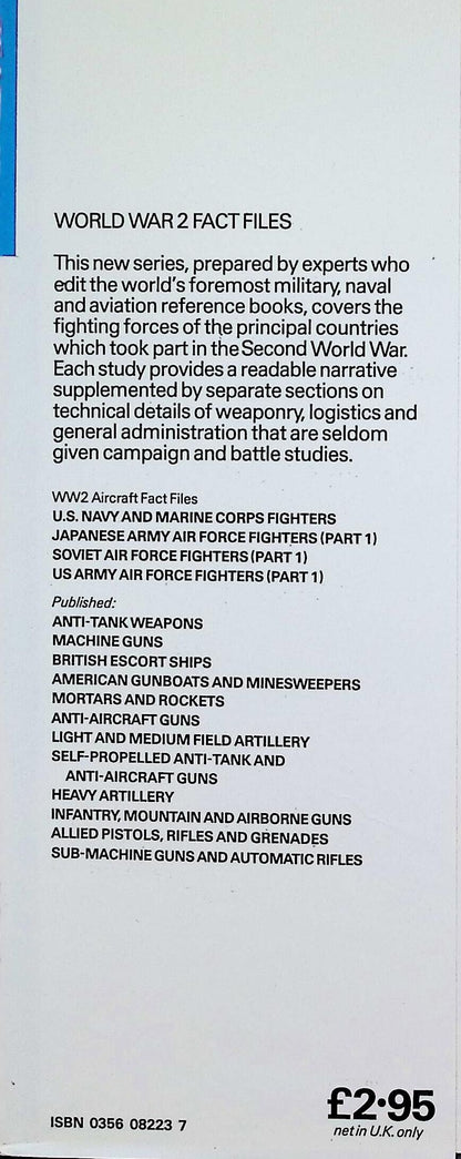 Japanese Army Fighters Part 1 by W Green & G Swanborough: NEW 1976 First Edition Hardback