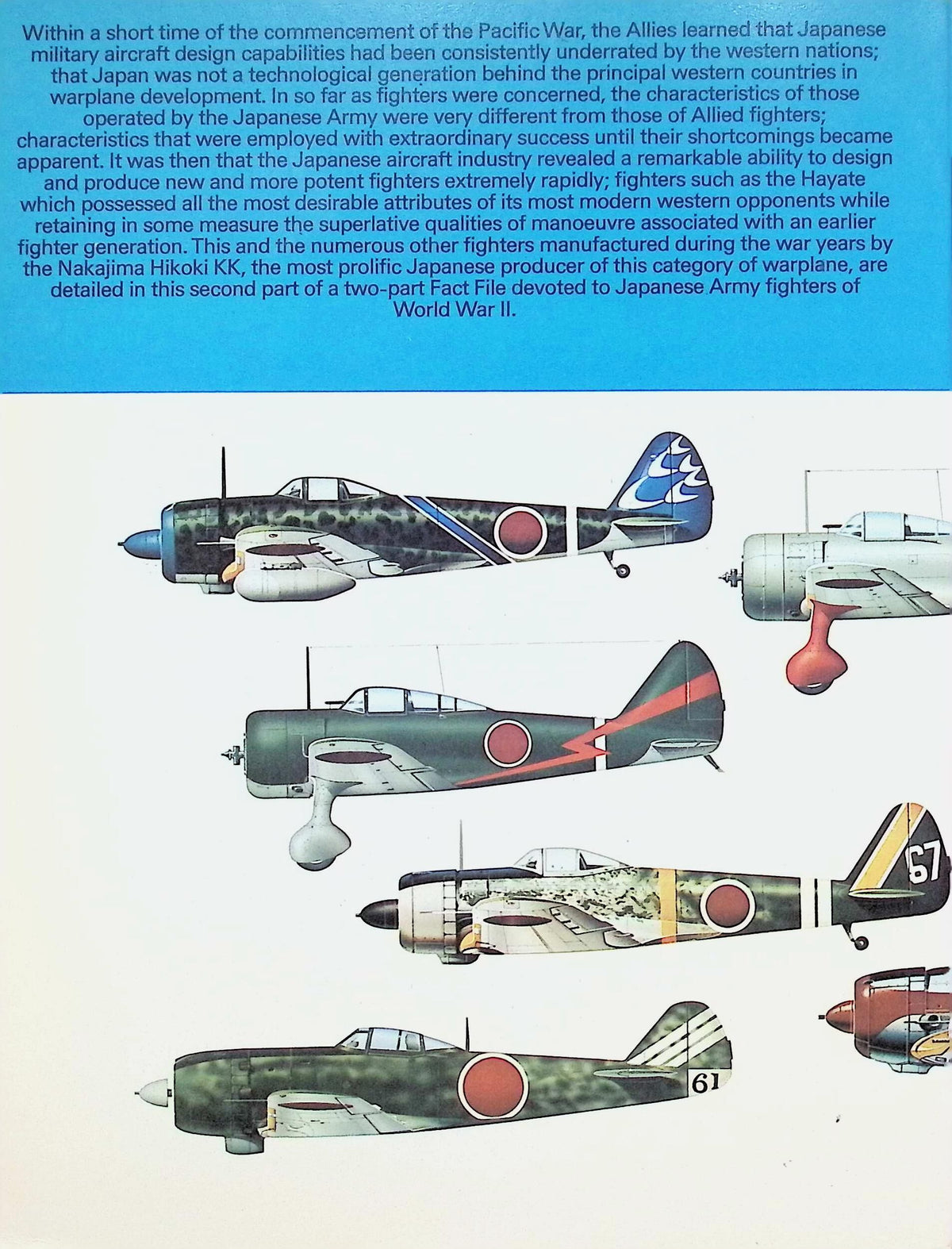 Japanese Army Fighters Part 2 by Green & Swanborough: NEW 1977 1st Ed Softcover Trade PB